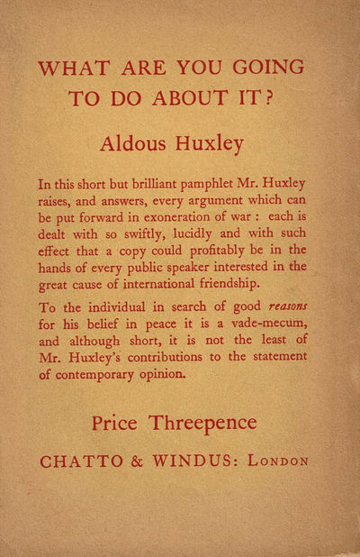 An Encyclopædia of Pacifism