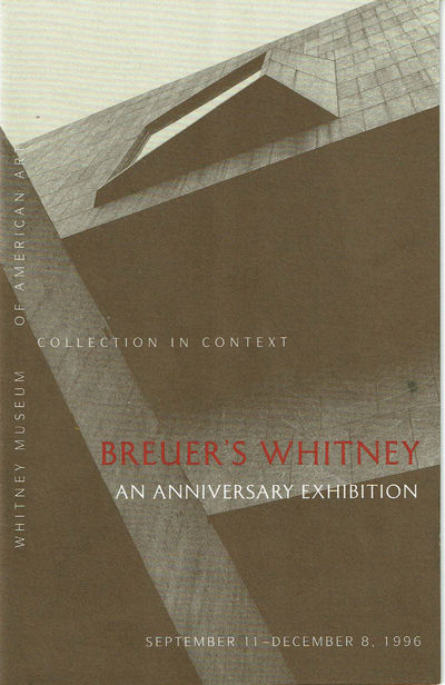Image for BREUER'S WHITNEY: An Anniversary Exhibition. (Cover title).