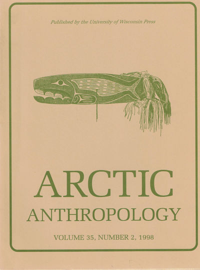 Image for ARCTIC ANTHROPOLOGY. Vol. 35, No. 2. 1998. No Boundaries: Papers in Honor of James W. VanStone.