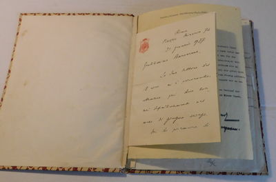 Image for AN ALBUM of 26 LETTERS, NOTES & TELEGRAMS from invited guests to the WEDDING of the BARONESS ALEXANDRA VON NAGEL ZU AICHBERG to COUNT HUBERT DEYM VON STRITEZ, KNIGHT OF THE ORDER OF MALTA. Including historical figures who opposed and supported the rise of Fascism.