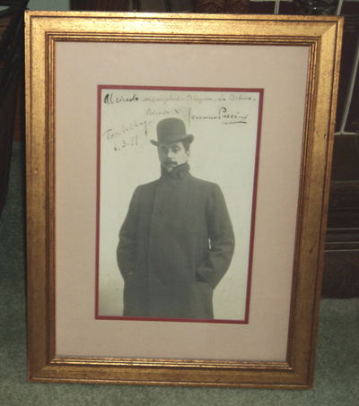 Image for IMPERIAL CABINET PHOTO OF PUCCINI INSCRIBED & SIGNED