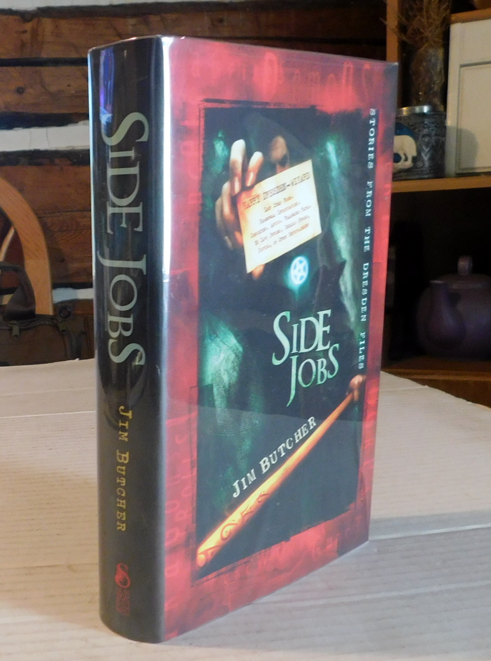 SIDE JOBS. Stories from the Dresden Files. [LIMITED EDITION SIGNED BY JIM BUTCHER].