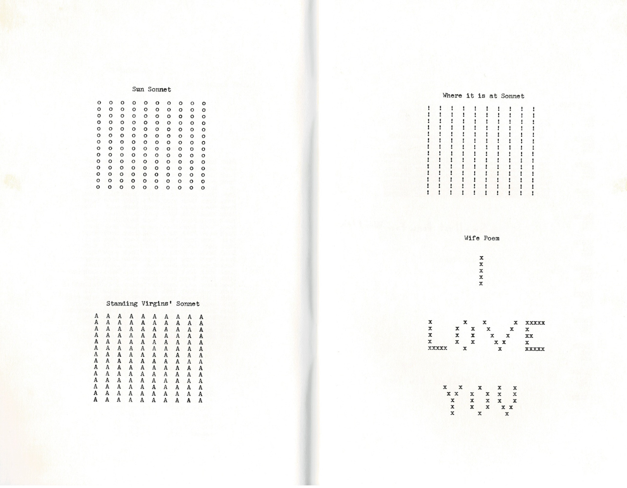 ABSTRACT POEMS. [With a LENGTHY INSCRIPTION SIGNED by MICHAEL JOSEPH PHILLIPS].