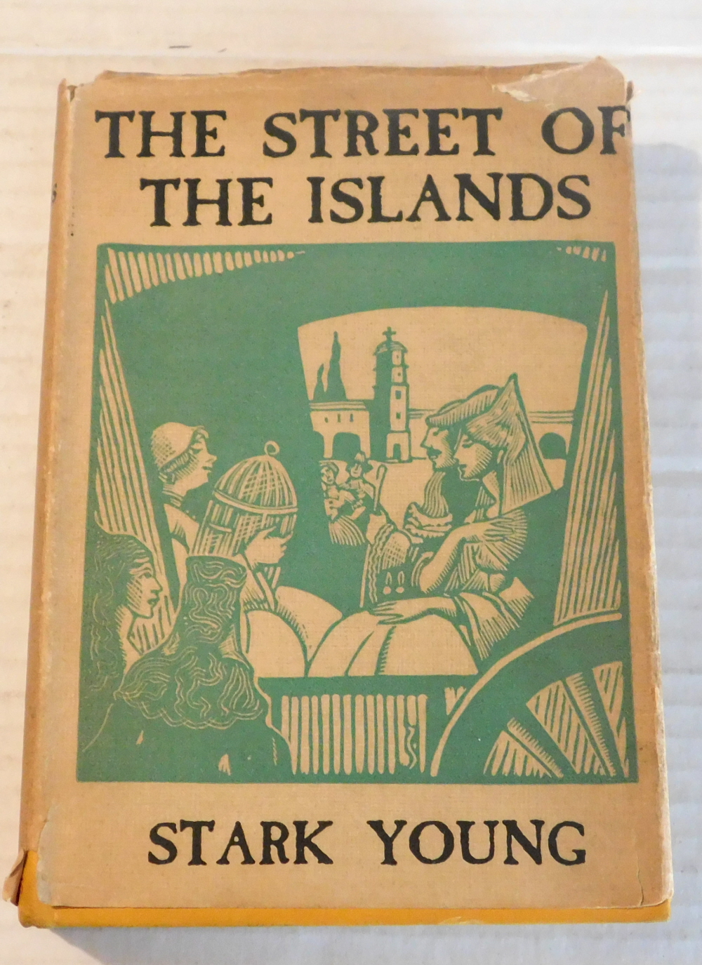 THE STREET OF THE ISLANDS. [by] Stark Young. Woodcuts by Ilse Bischoff.