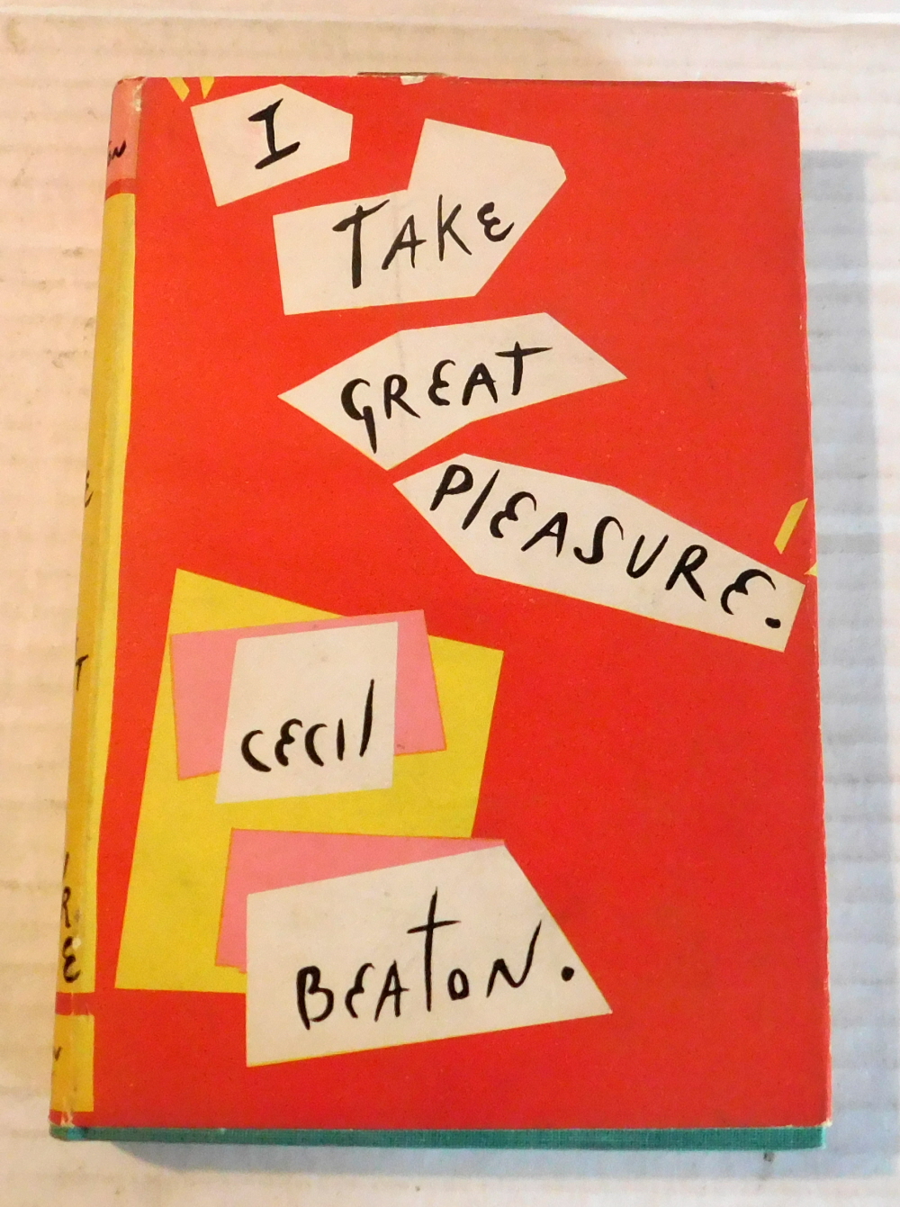 Image for I TAKE GREAT PLEASURE. I TAKE GREAT PLEASURE.