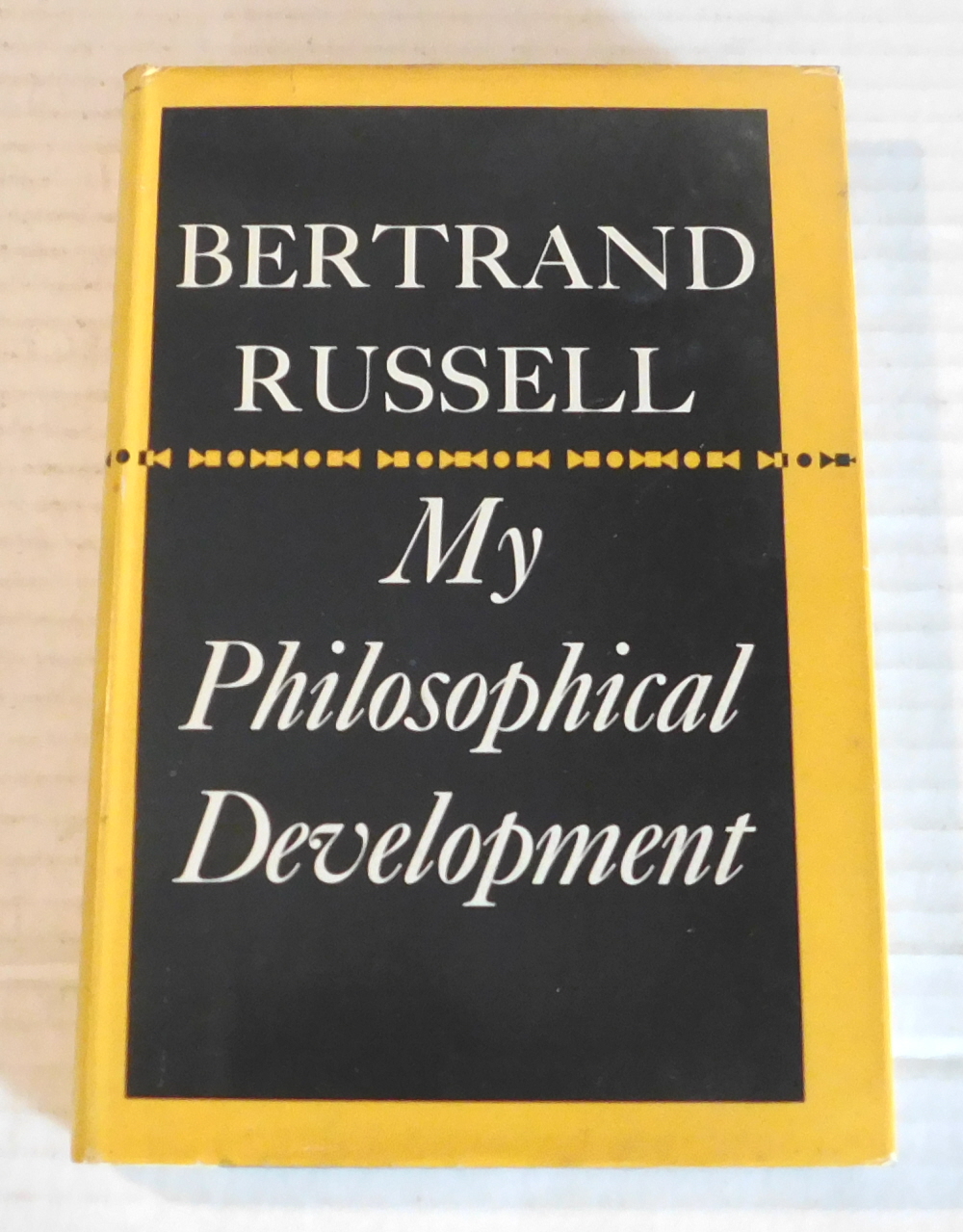 Image for MY PHILOSOPHICAL DEVELOPMENT. With an Appendix, Russell's Philosophy, by Alan Wood. MY PHILOSOPHICAL DEVELOPMENT. With an Appendix, Russell's Philosophy, by Alan Wood.