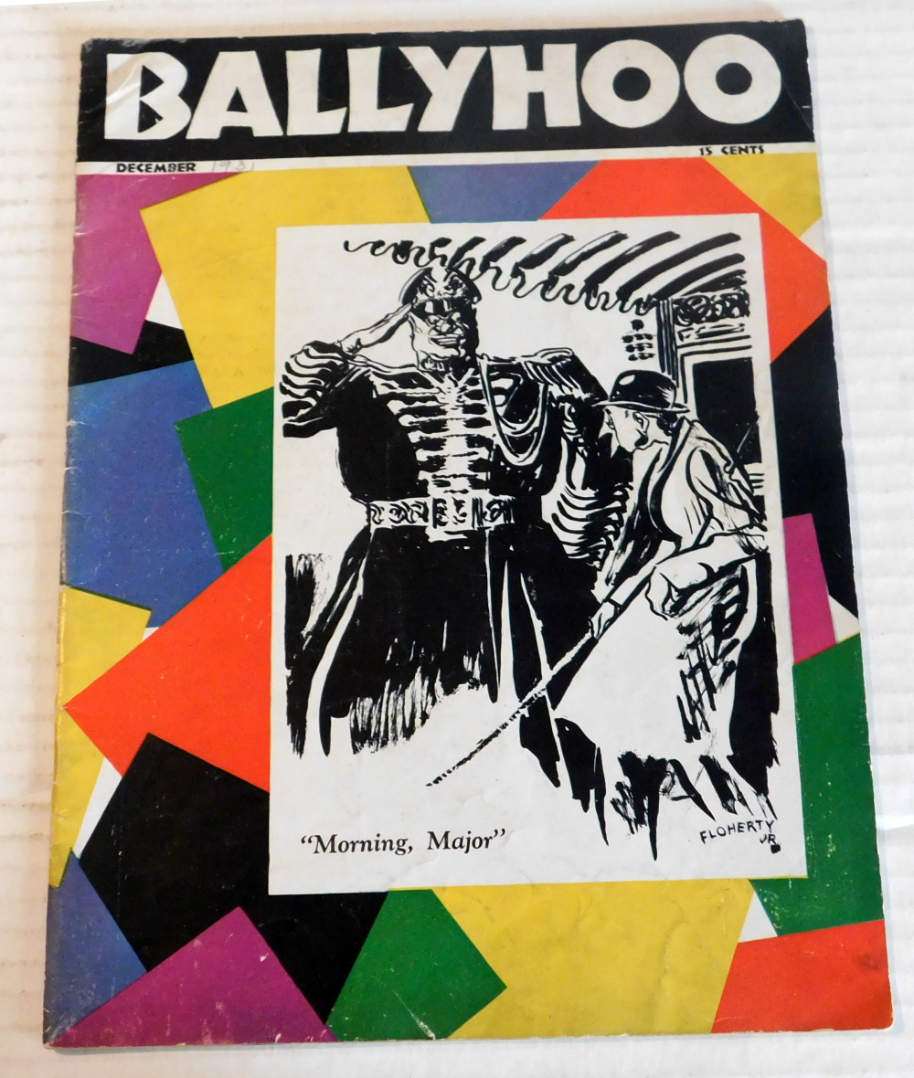 Image for BALLYHOO. December 1931. Vol. 1, No. 5. BALLYHOO. December 1931. Vol. 1, No. 5.