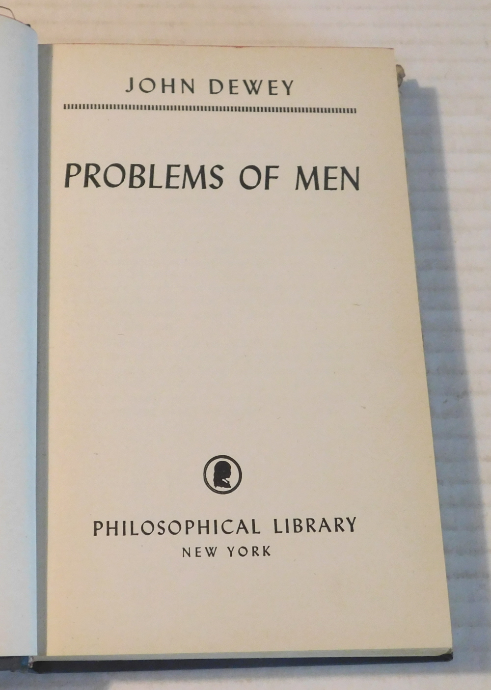 Image for PROBLEMS OF MEN. PROBLEMS OF MEN.
