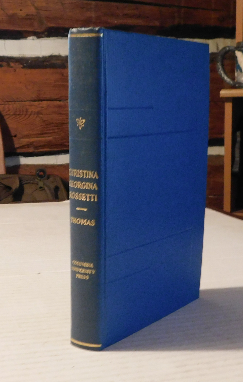 CHRISTINA GEORGINA ROSSETTI. [INSCRIBED by ELEANOR WALTER THOMAS].
