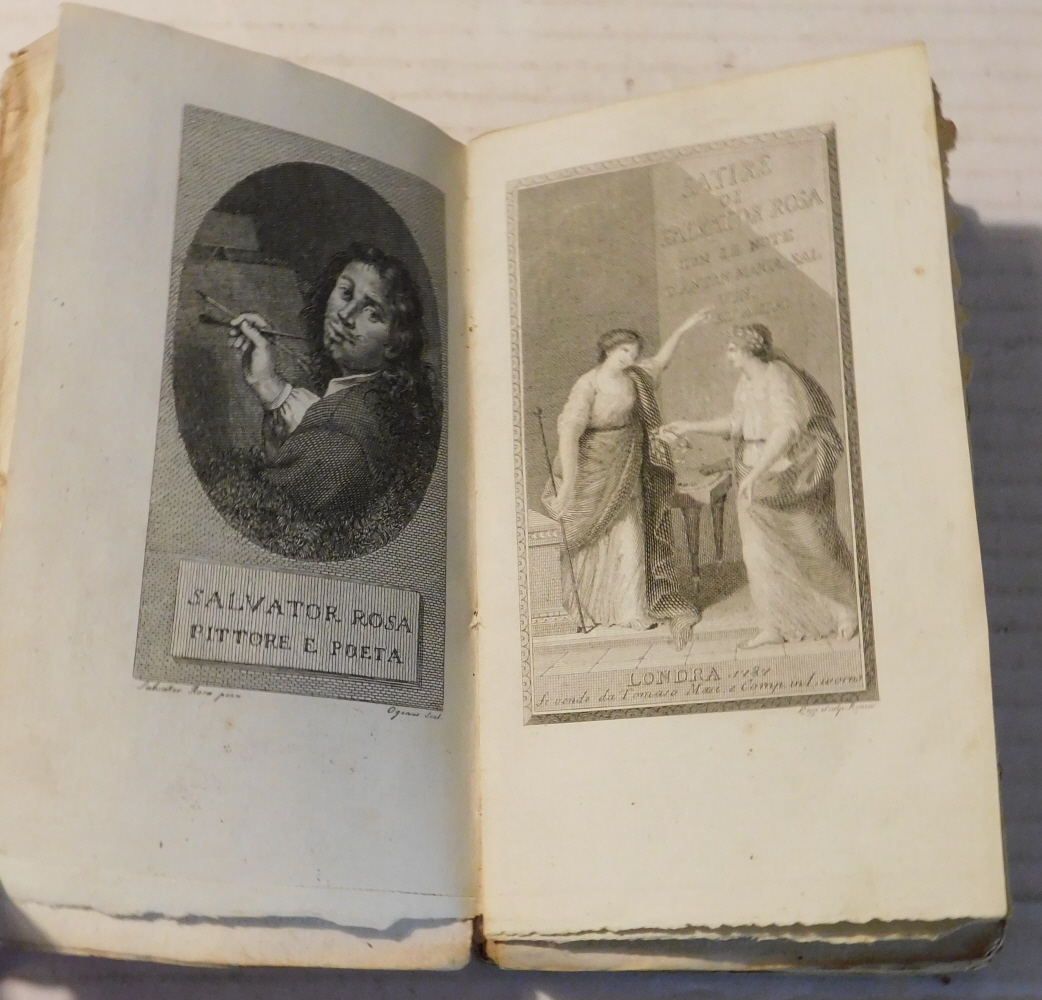 Image for SATIRE DI SALVATOR ROSA Con le Note d'Anton Maria Salvini ed Altri. SATIRE DI SALVATOR ROSA Con le Note d'Anton Maria Salvini ed Altri.