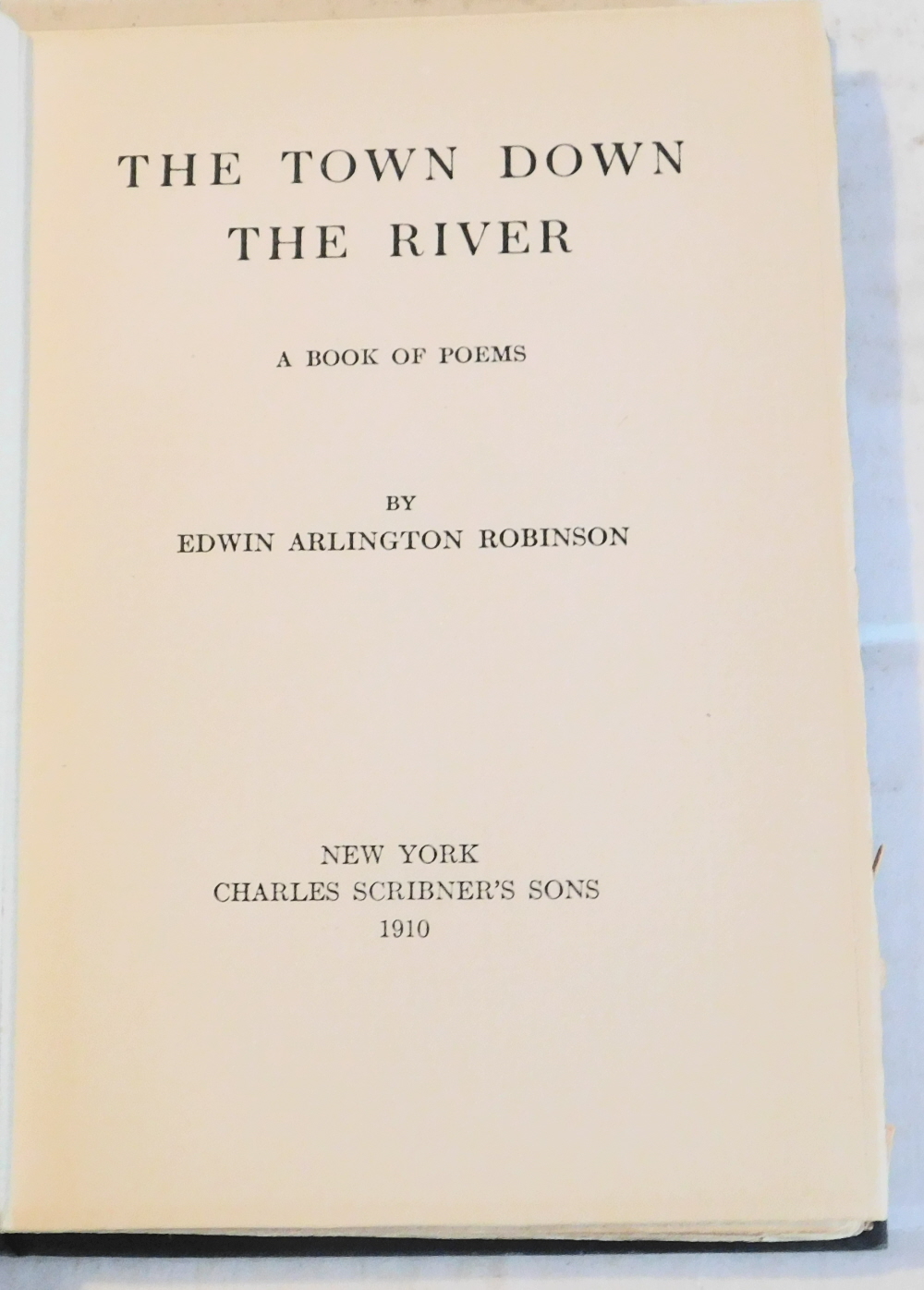 Image for THE TOWN DOWN THE RIVER. THE TOWN DOWN THE RIVER.